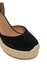 BOSS Espadryle Madeira 50563452 Czarny. Kolor: czarny. Materiał: skóra, zamsz #3