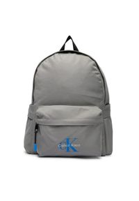 Calvin Klein Plecak Bold Round Backpack LV04D3114G Szary. Kolor: szary. Materiał: materiał #1
