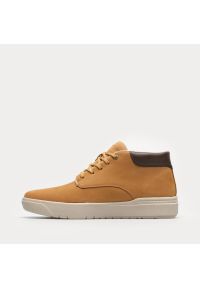 Timberland - TIMBERLAND Seneca Bay Leather Chukka Trzewiki męskie. Okazja: do pracy, na co dzień, na spacer. Kolor: brązowy. Materiał: guma, skóra. Szerokość cholewki: normalna. Styl: elegancki, klasyczny, casual #4