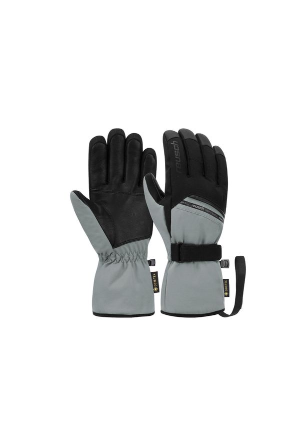 Rękawice narciarskie Reusch Morris Gore-Tex. Kolor: czarny, szary, wielokolorowy. Technologia: Gore-Tex. Sezon: zima. Sport: narciarstwo