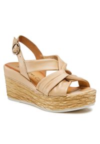 Sandały Lasocki WI16-2247-06 Beige. Kolor: beżowy. Materiał: skóra