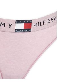 TOMMY HILFIGER - Tommy Hilfiger Stringi UW0UW06039 Różowy. Kolor: różowy. Materiał: bawełna #4