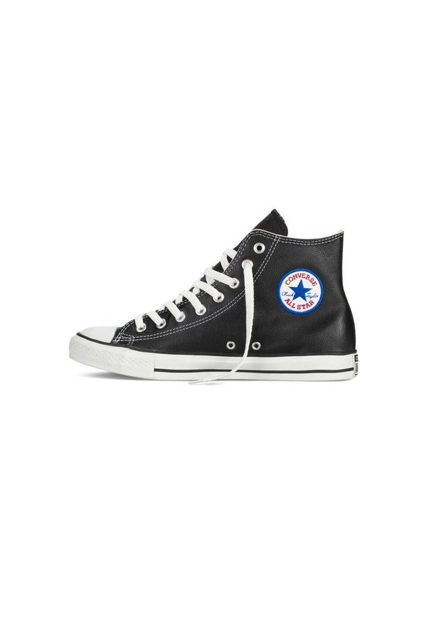 Trampki Converse Chuck Taylor HI Leather, Dla obu płci. Kolor: czarny, biały, wielokolorowy. Materiał: skóra, materiał