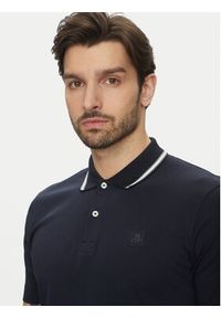 Marc O'Polo Polo 522 2034 53034 Granatowy Regular Fit. Typ kołnierza: polo. Kolor: niebieski. Materiał: bawełna