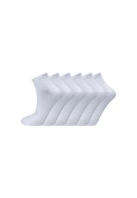 ENDURANCE - Skarpetki Endurance Ibi Quarter Sock 6-Pack. Kolor: biały. Sport: fitness
