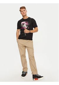 OFF-WHITE - Off-White T-Shirt OMAA027F22JER0141068 Czarny Regular Fit. Kolor: czarny. Materiał: bawełna #3