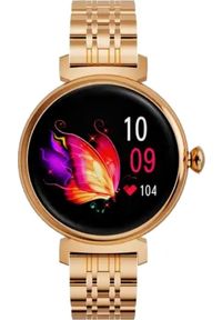 Smartwatch Rubicon RNCF21 Złoty (RNCF21). Rodzaj zegarka: smartwatch. Kolor: złoty #1