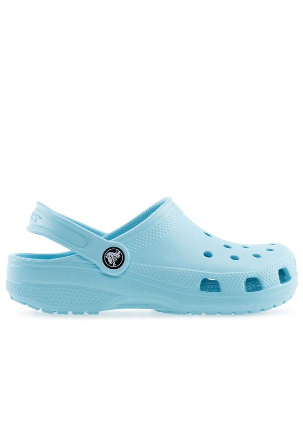 Klapki Crocs Classic Clog 206991-411 - niebieskie. Kolor: niebieski. Sezon: lato. Styl: młodzieżowy