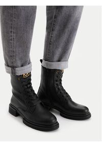 MEXX Trzewiki CEO-MI001710453W Czarny. Kolor: czarny. Materiał: skóra #6