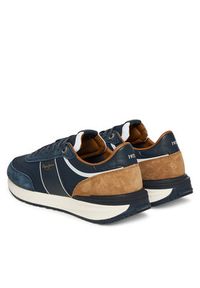 Pepe Jeans Sneakersy Buster Serie M PMS600008 Granatowy. Kolor: niebieski. Materiał: skóra, zamsz #2