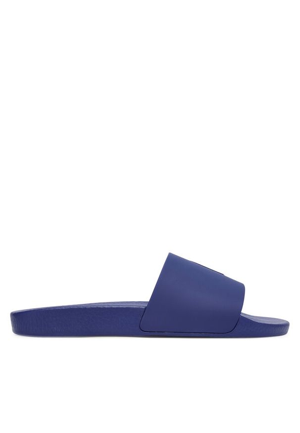 Klapki Polo Ralph Lauren. Kolor: niebieski