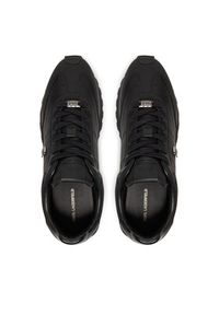 Karl Lagerfeld - KARL LAGERFELD Sneakersy KL51129E Czarny. Kolor: czarny. Materiał: skóra