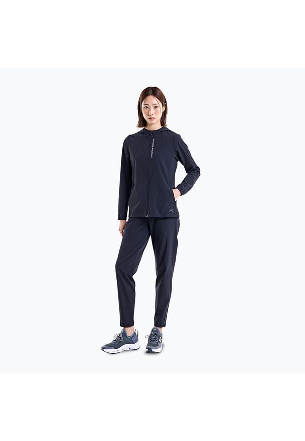 Kurtka do biegania damska Under Armour UA OutRun The Storm Jacket. Kolor: czarny. Sport: bieganie