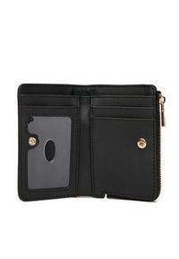 Guess Mały Portfel Damski SWZG74 59156 Czarny. Kolor: czarny. Materiał: skóra