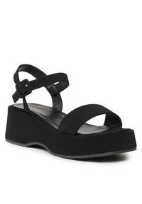 DeeZee Sandały HDXJ220515 Czarny. Kolor: czarny. Materiał: materiał #4