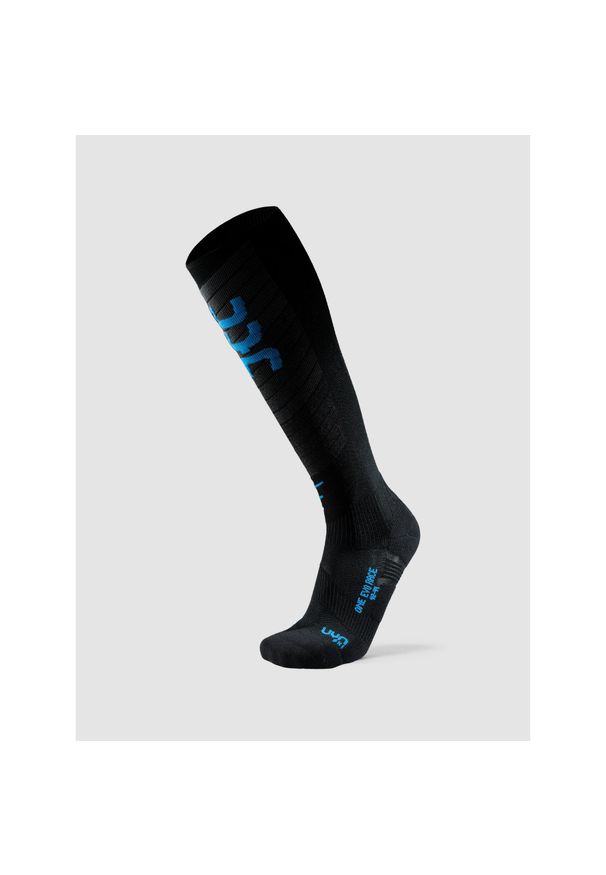 UYN - Ski Evo Race One Socks. Kolor: niebieski, czarny, wielokolorowy. Sport: narciarstwo