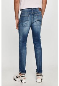 Tommy Jeans - Jeansy Scanton. Kolor: niebieski. Materiał: bawełna, poliester, denim, elastan #2