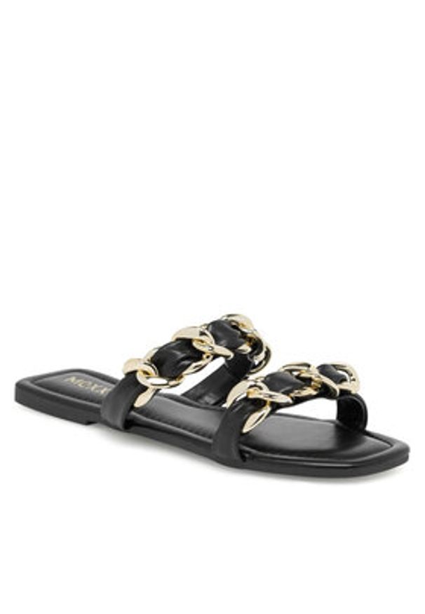 MEXX Klapki WYL021123-01 Czarny. Kolor: czarny. Materiał: syntetyk