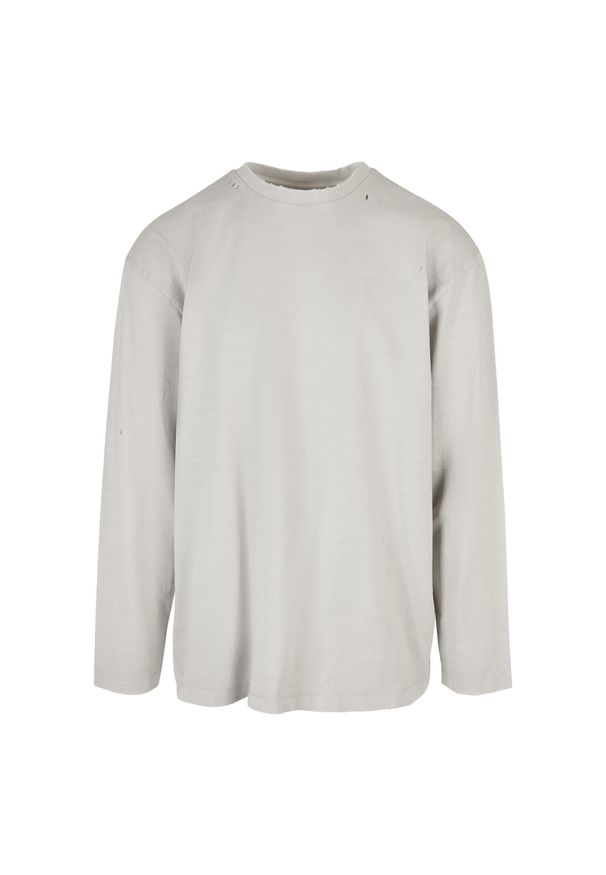 Koszulka z długim rękawem Urban Classics Oversized Distressed GT. Okazja: na co dzień. Kolor: szary. Długość rękawa: długi rękaw. Długość: długie. Styl: casual