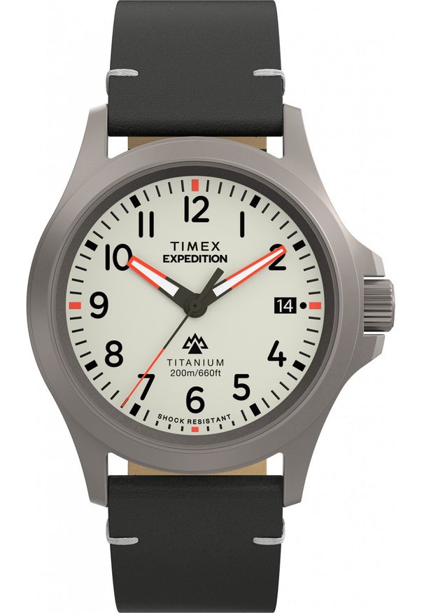 Zegarek męski Timex TW2W78200 czarny. Kolor: czarny