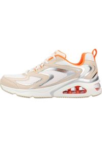 skechers - Tenisówki Skechers Model Tres-air Kolor Pomarańczowy. Kolor: pomarańczowy. Materiał: syntetyk, materiał. Sport: turystyka piesza