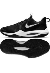Buty koszykarskie męskie Nike Precision Flyease V. Zapięcie: sznurówki. Kolor: wielokolorowy, czarny. Materiał: materiał. Szerokość cholewki: normalna