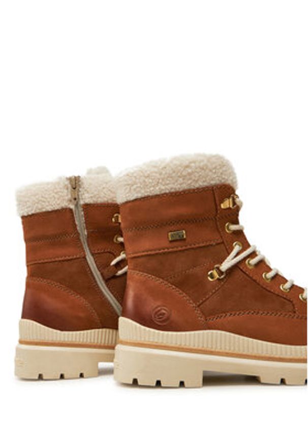 Remonte Trzewiki D0C77-23 Brązowy. Kolor: brązowy. Materiał: nubuk, skóra