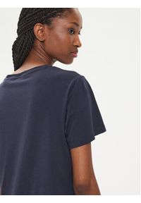 GANT - Gant T-Shirt Logo 4200849 Granatowy Regular Fit. Kolor: niebieski. Materiał: bawełna #3
