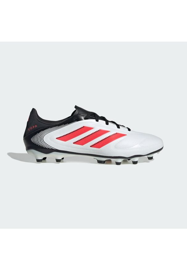 Adidas - Buty Copa Pure 3 League FG/MG. Kolor: czerwony, biały, wielokolorowy, czarny. Materiał: materiał. Sport: piłka nożna