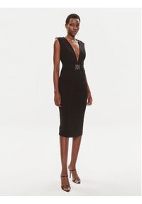 Rinascimento Sukienka koktajlowa CFC0118264003 Czarny Slim Fit. Kolor: czarny. Materiał: syntetyk. Styl: wizytowy #2
