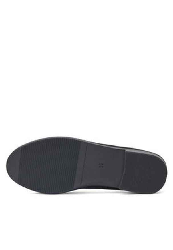 DeeZee Mokasyny LE527-14 Czarny. Kolor: czarny. Materiał: materiał