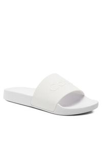 Calvin Klein Klapki Pool Slide Rubber HM0HM00636 Biały. Kolor: biały