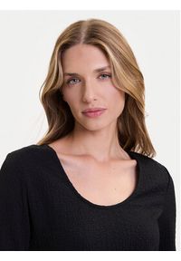 Vero Moda Bluzka Cille 10334657 Czarny Slim Fit. Kolor: czarny. Materiał: syntetyk #5