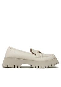 DeeZee Loafersy H3657-2 Beżowy. Kolor: beżowy. Materiał: skóra #3
