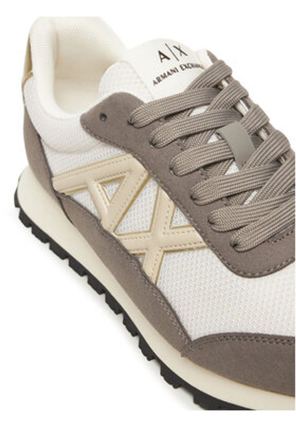 Armani Exchange Sneakersy XW002150 AF19388 MZ281 Szary. Kolor: szary. Materiał: materiał