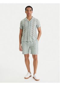Guess Szorty materiałowe M6GD29 K3237 Zielony Regular Fit. Kolor: zielony. Materiał: bawełna #5