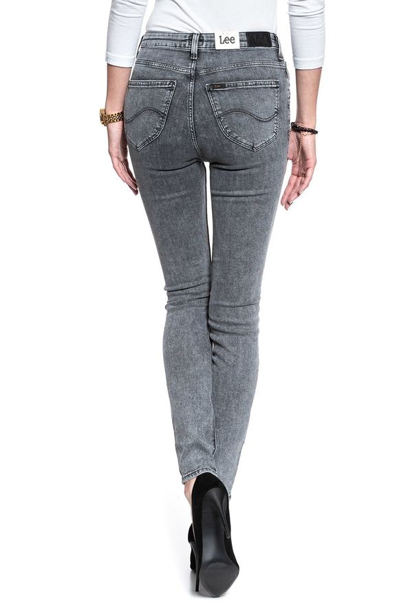 Lee - SPODNIE DAMSKIE LEE SCARLETT HIGH JAGGER BLACK L626YELT