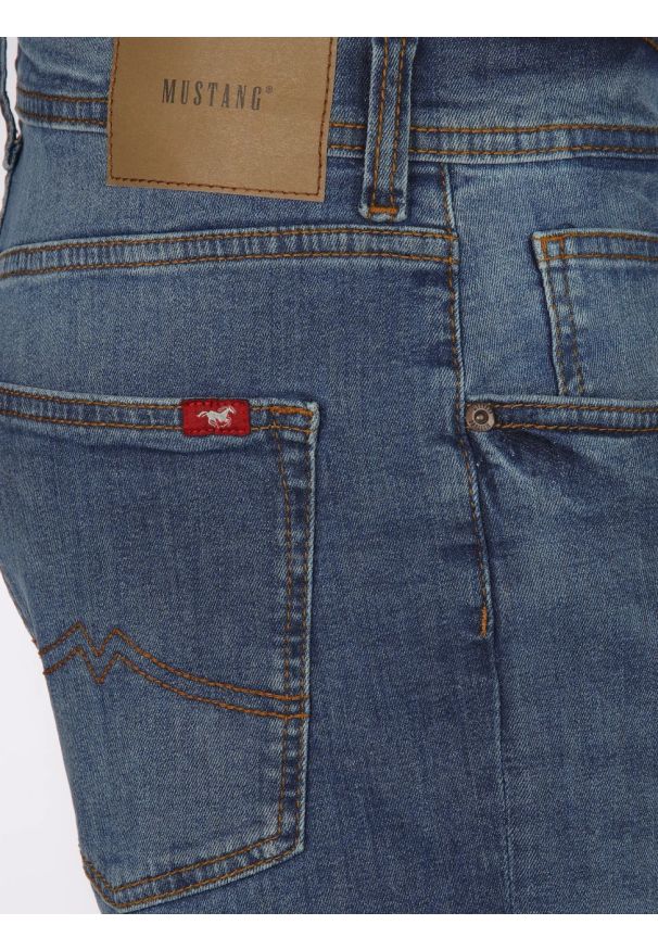 Męskie Spodnie jeansowe Mustang Style Orlando Slim Denim Blue 1016625 5000 682