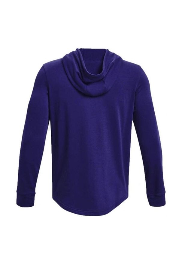 Under Armour - Męska Bluza Z Kapturem Rival Terry. Typ kołnierza: kaptur. Kolor: niebieski