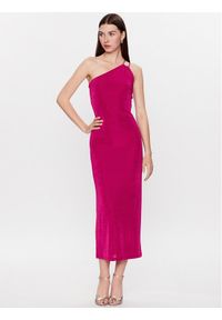 Noisy may - Noisy May Sukienka koktajlowa Jordan 27027726 Różowy Slim Fit. Kolor: różowy. Materiał: syntetyk. Styl: wizytowy