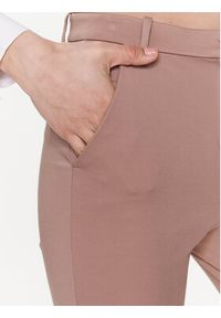 Pinko Spodnie materiałowe Bello 100155 A0HM Brązowy Regular Fit. Kolor: brązowy. Materiał: materiał, wiskoza