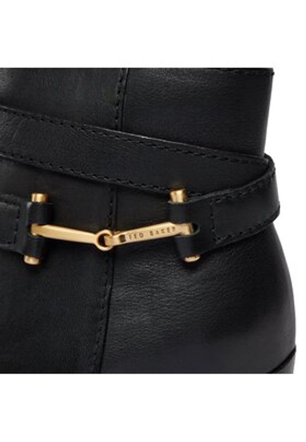 Ted Baker Botki Anisea 270781 Czarny. Kolor: czarny. Materiał: skóra