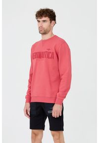 Aeronautica Militare - AERONAUTICA MILITARE Różowa męska bluza, Rozmiar XXL. Typ kołnierza: bez kaptura. Kolor: różowy #2