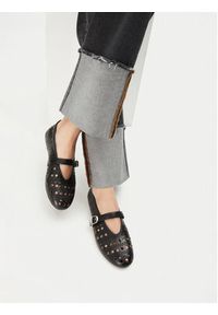 Badura Baleriny ELAN-SLT24067P-55 Czarny. Kolor: czarny. Materiał: skóra #4