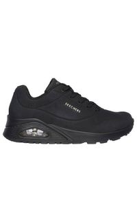 skechers - Buty do chodzenia damskie Skechers 73690WBBK. Kolor: czarny. Materiał: syntetyk, materiał. Szerokość cholewki: normalna. Sport: turystyka piesza