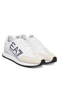 EA7 Emporio Armani Sneakersy 7X000541 AF18609 MZ021 Biały. Kolor: biały. Materiał: skóra #3