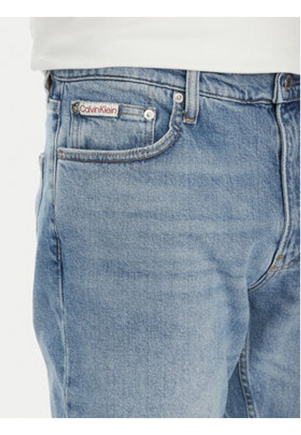 Calvin Klein Jeans Jeansy J30J327174 Niebieski Tapered Fit. Kolor: niebieski