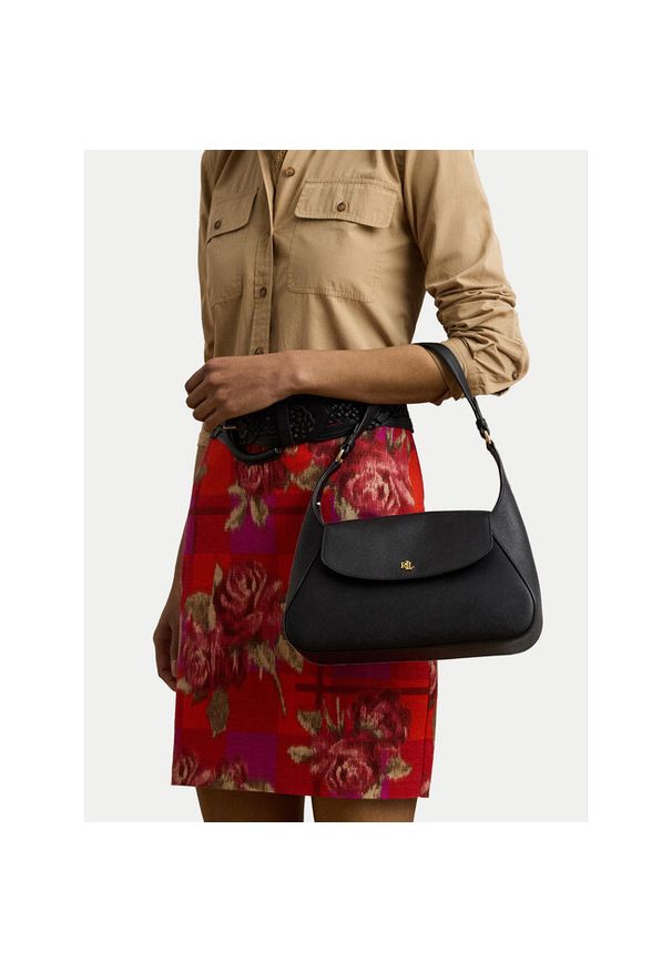Lauren Ralph Lauren - Torebka LAUREN RALPH LAUREN. Kolor: czarny