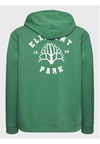 Element Bluza ELYSF00128 Zielony Regular Fit. Kolor: zielony. Materiał: bawełna