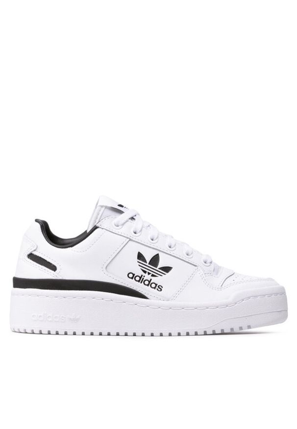 Adidas - adidas Sneakersy Forum Bold W GY5921 Biały. Kolor: biały. Materiał: skóra
